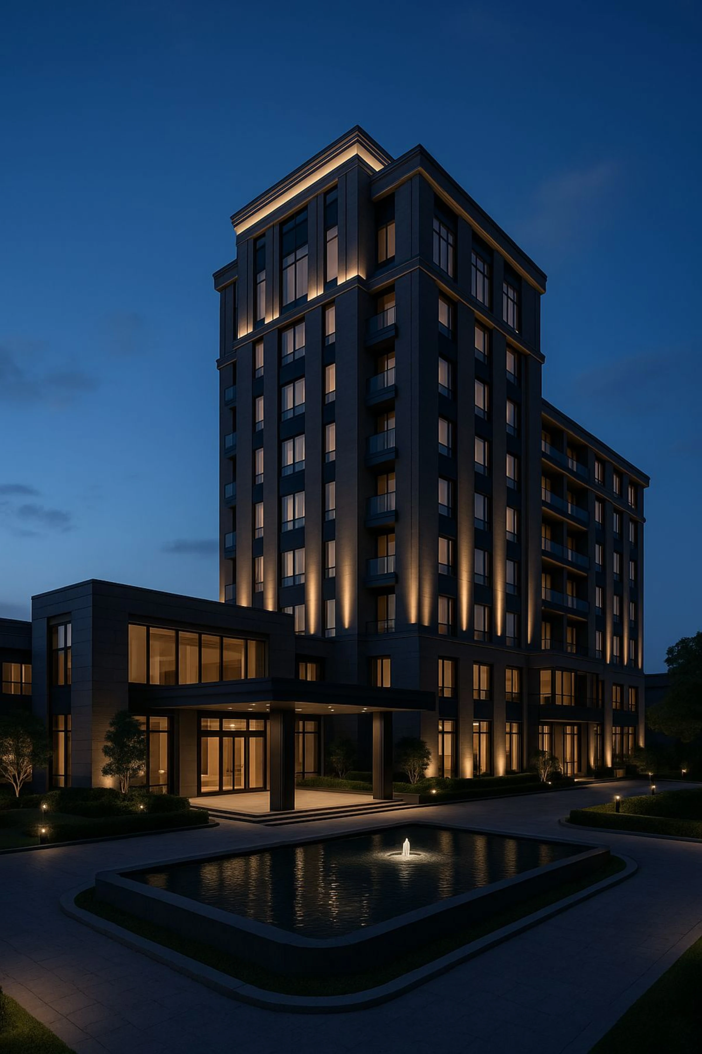 Boutique hotel architecture Fethiye